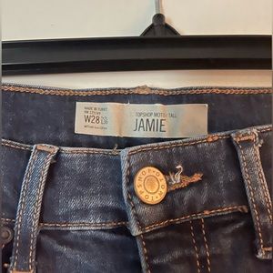 Top shop Jamie Jeans size 28 L36 - dark denim